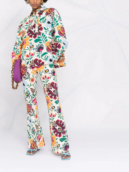 Poet Floral-Print Shirt