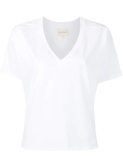 V-Neck Cotton T-Shirt