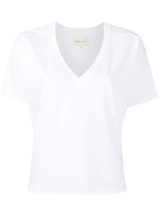V-Neck Cotton T-Shirt