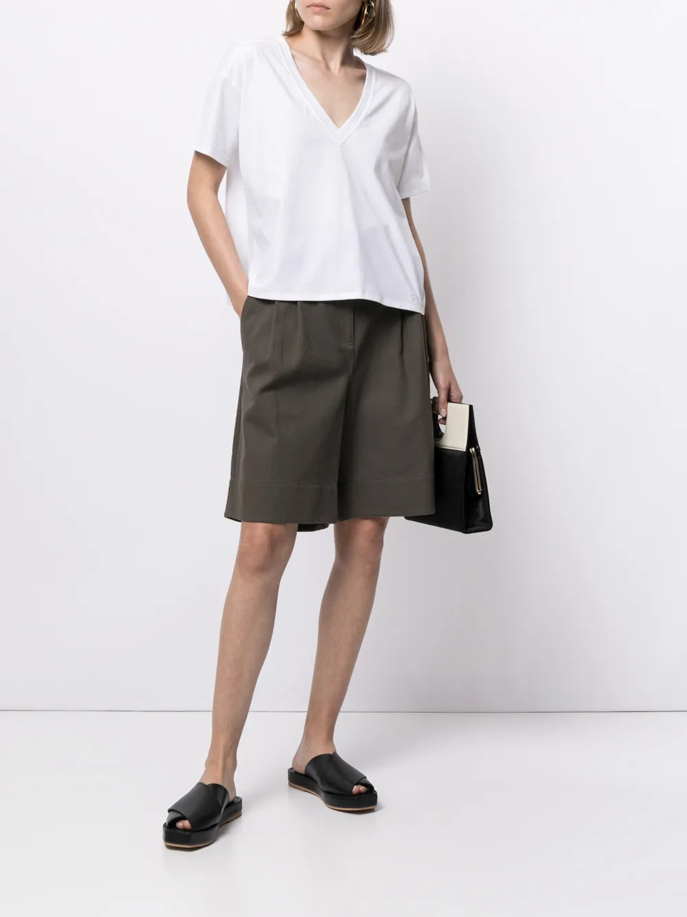 V-Neck Cotton T-Shirt