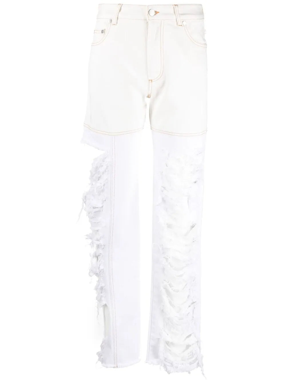 Combo High-Rise Straight Jeans