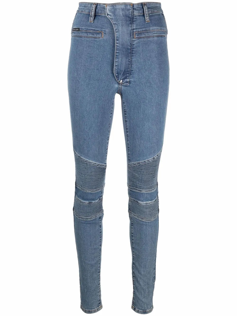 Iconic High Waist Biker Jeans