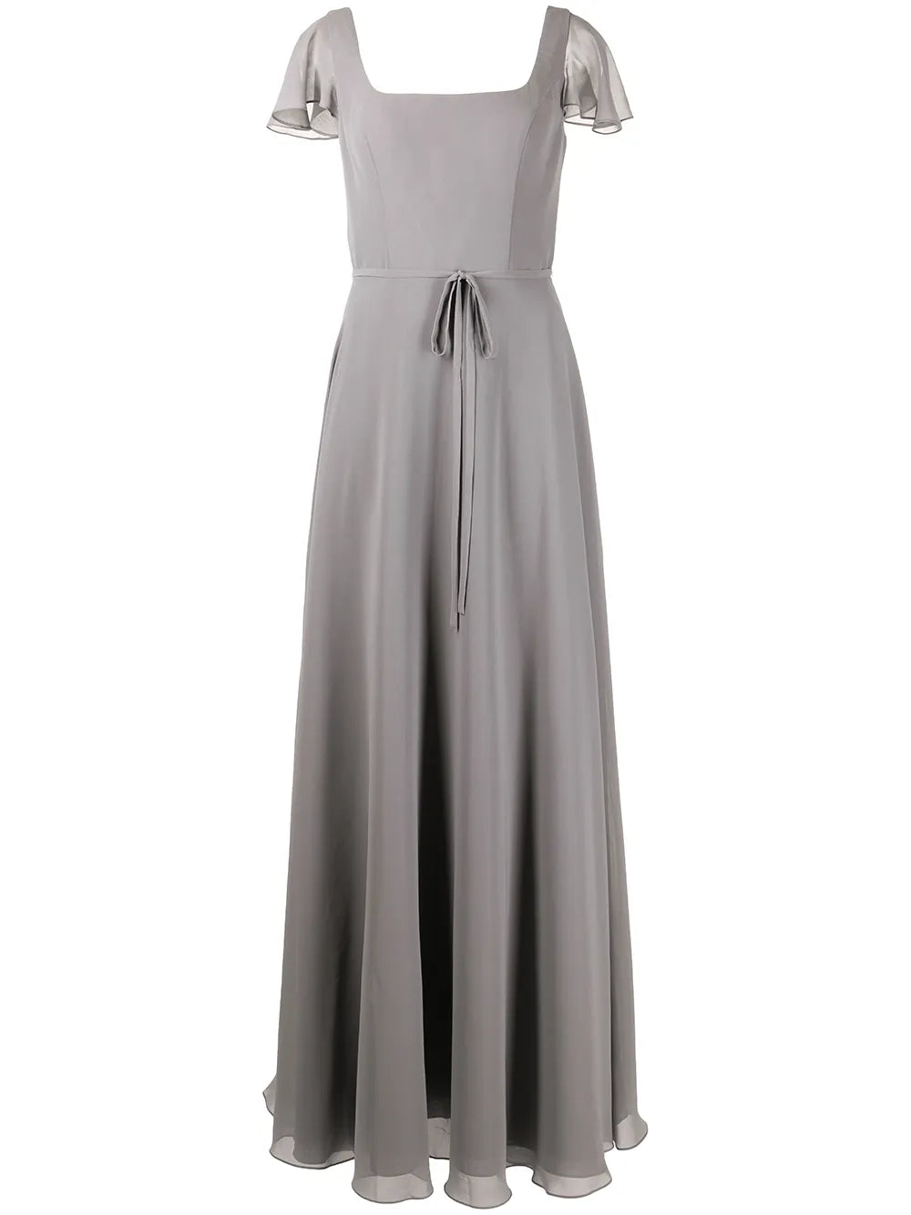 Flutter-Sleeve Bridesmaid Gown