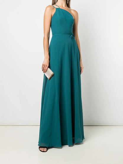 Pescara One-Shoulder Bridesmaid Gown