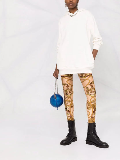 New Baroque Print Leggings