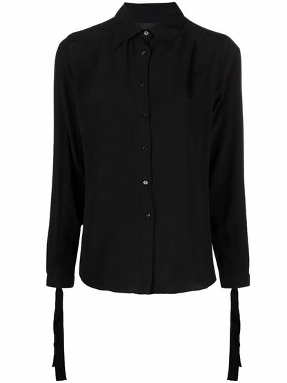 Button-Down Silk Shirt