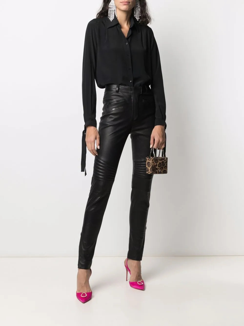 Button-Down Silk Shirt