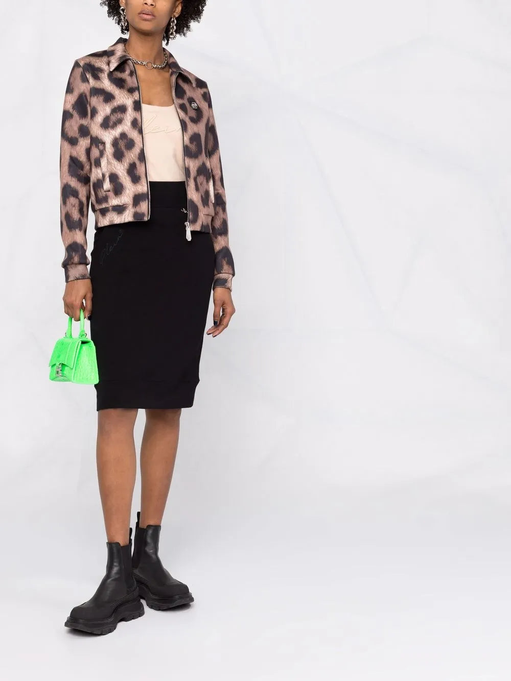 Leopard-Print Jacket