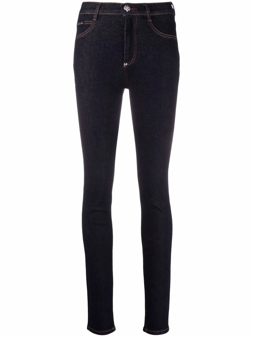 High-Waisted Skinny Jeans