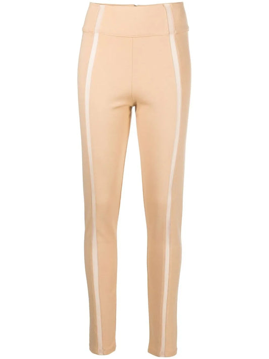 Sheer-Panel Leggings