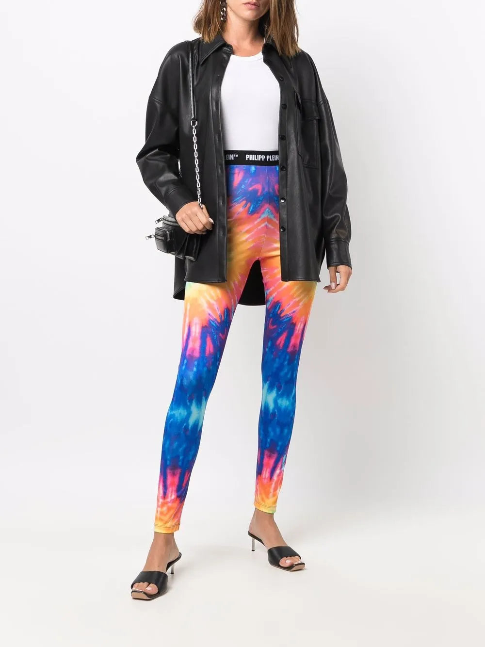 Tie-Dye Print Leggings