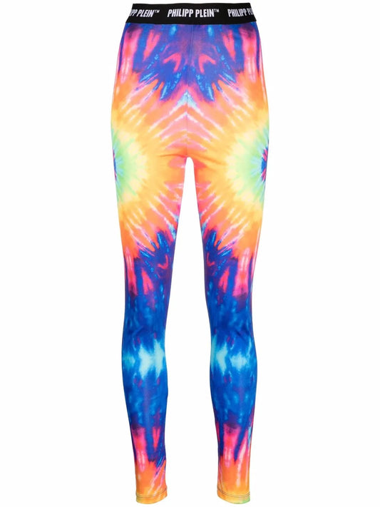 Tie-Dye Print Leggings