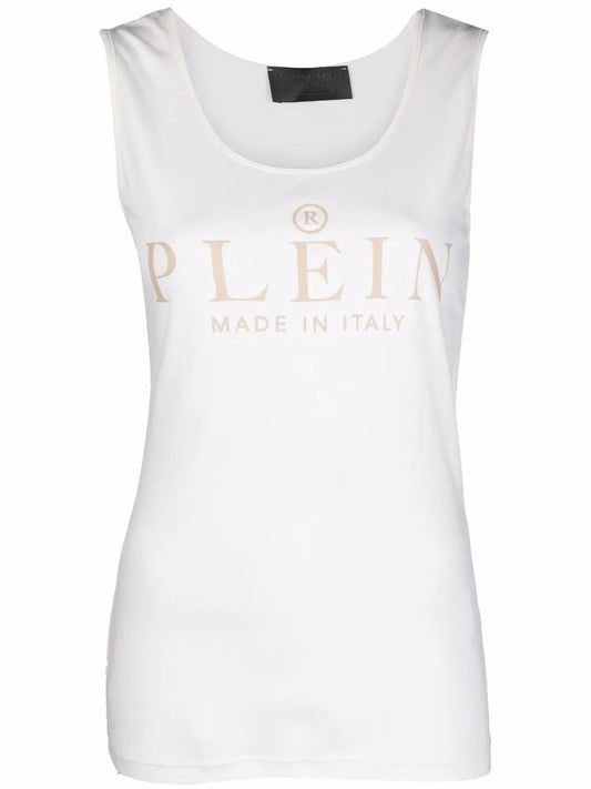 Logo-Print Tank Top