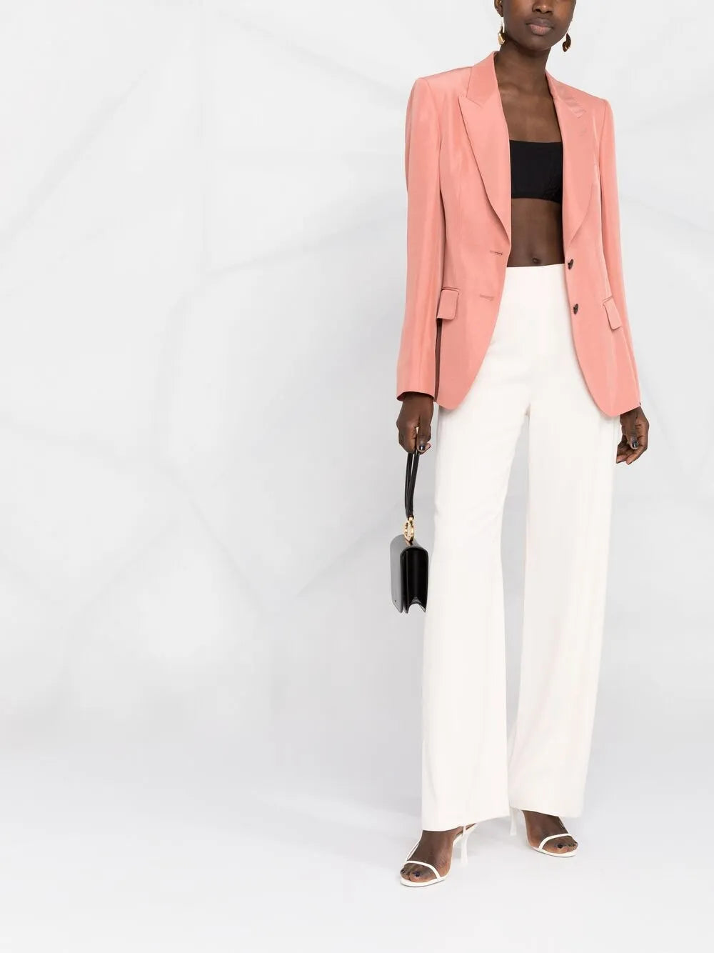 Single-Breasted Tailored Blazer