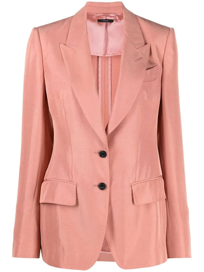 Single-Breasted Tailored Blazer