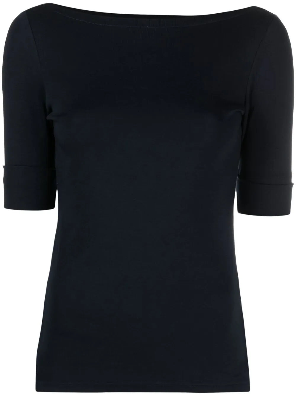 Boat-Neck Fitted Top