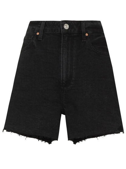 Dani High-Waisted Denim Shorts