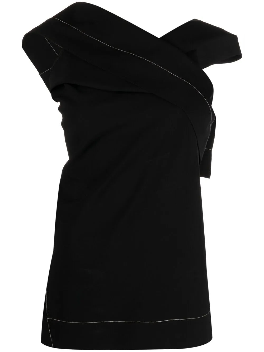 Asymmetric Sleeveless Top