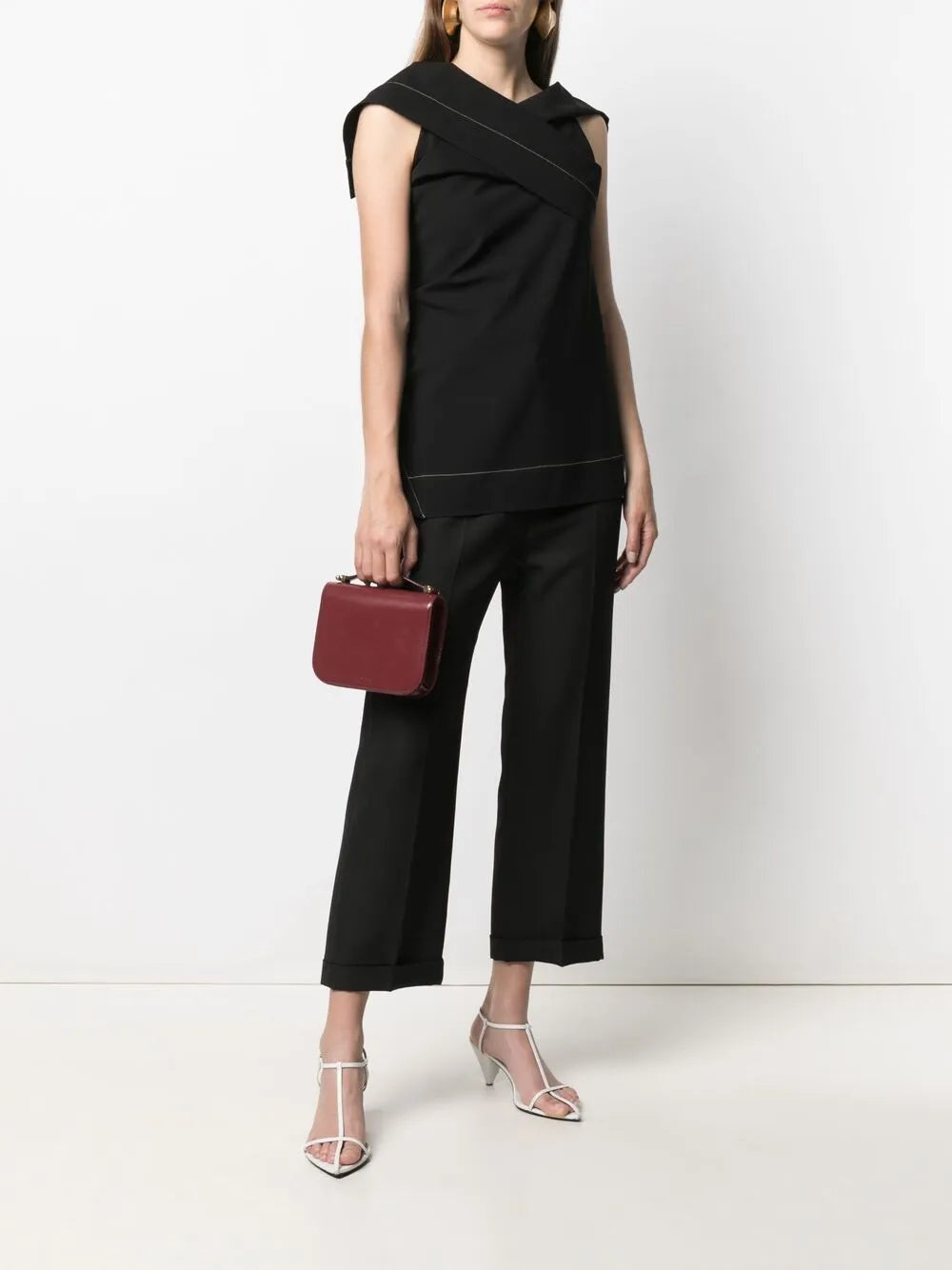 Asymmetric Sleeveless Top
