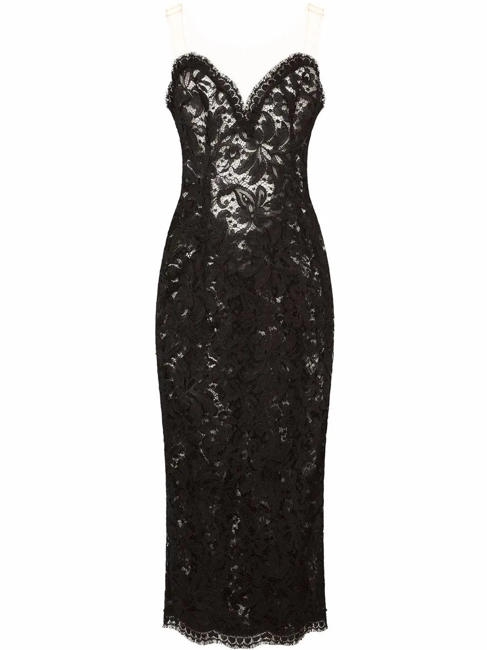 Sleeveless Tulle Midi Dress