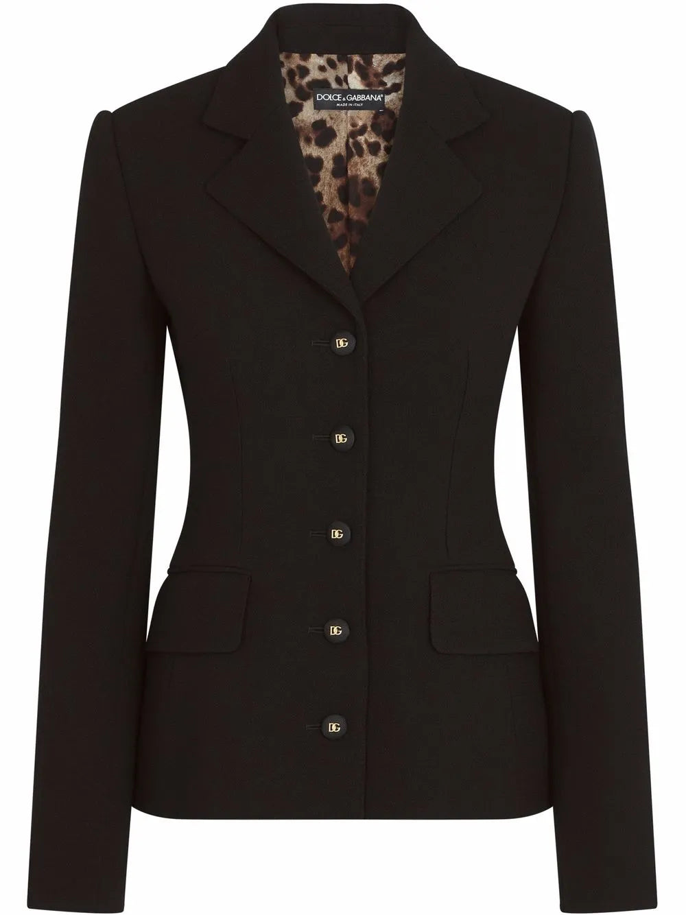 Dolce Single-Breasted Wool Blazer