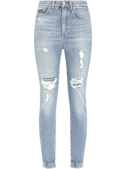 Audrey Distressed Skinny Jeans