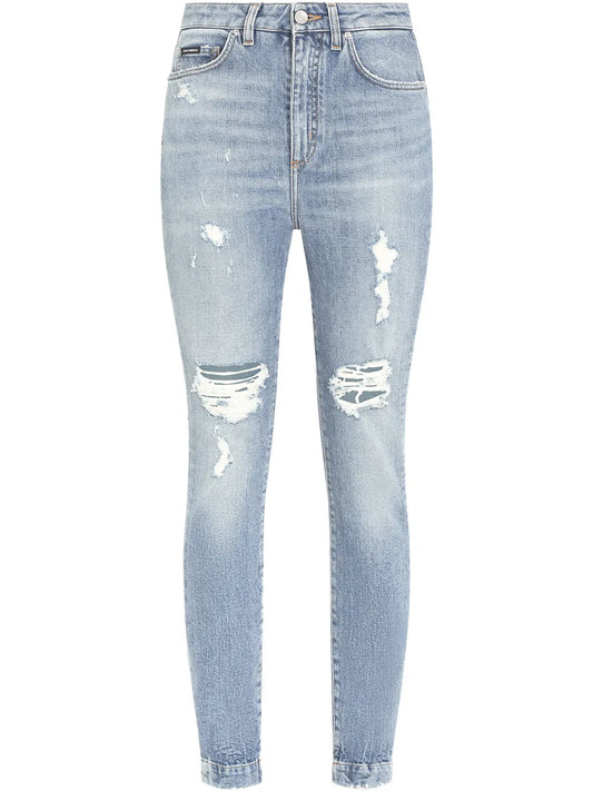 Audrey Distressed Skinny Jeans