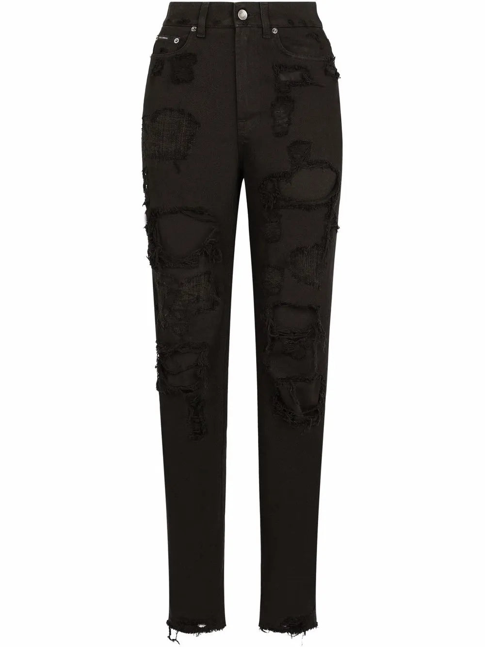 Distressed Boyfriend Jeans