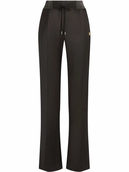 Twill Palazzo Trousers