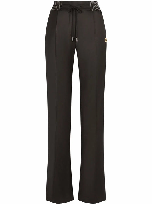 Twill Palazzo Trousers