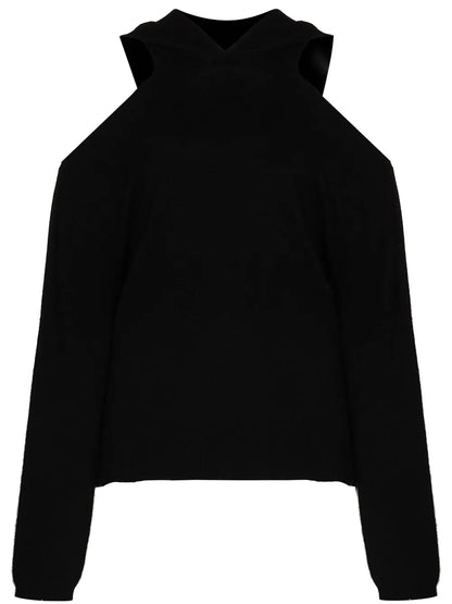 Juno Cutout-Shoulders Hoodie