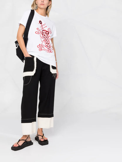 Frog-Print Logo T-Shirt