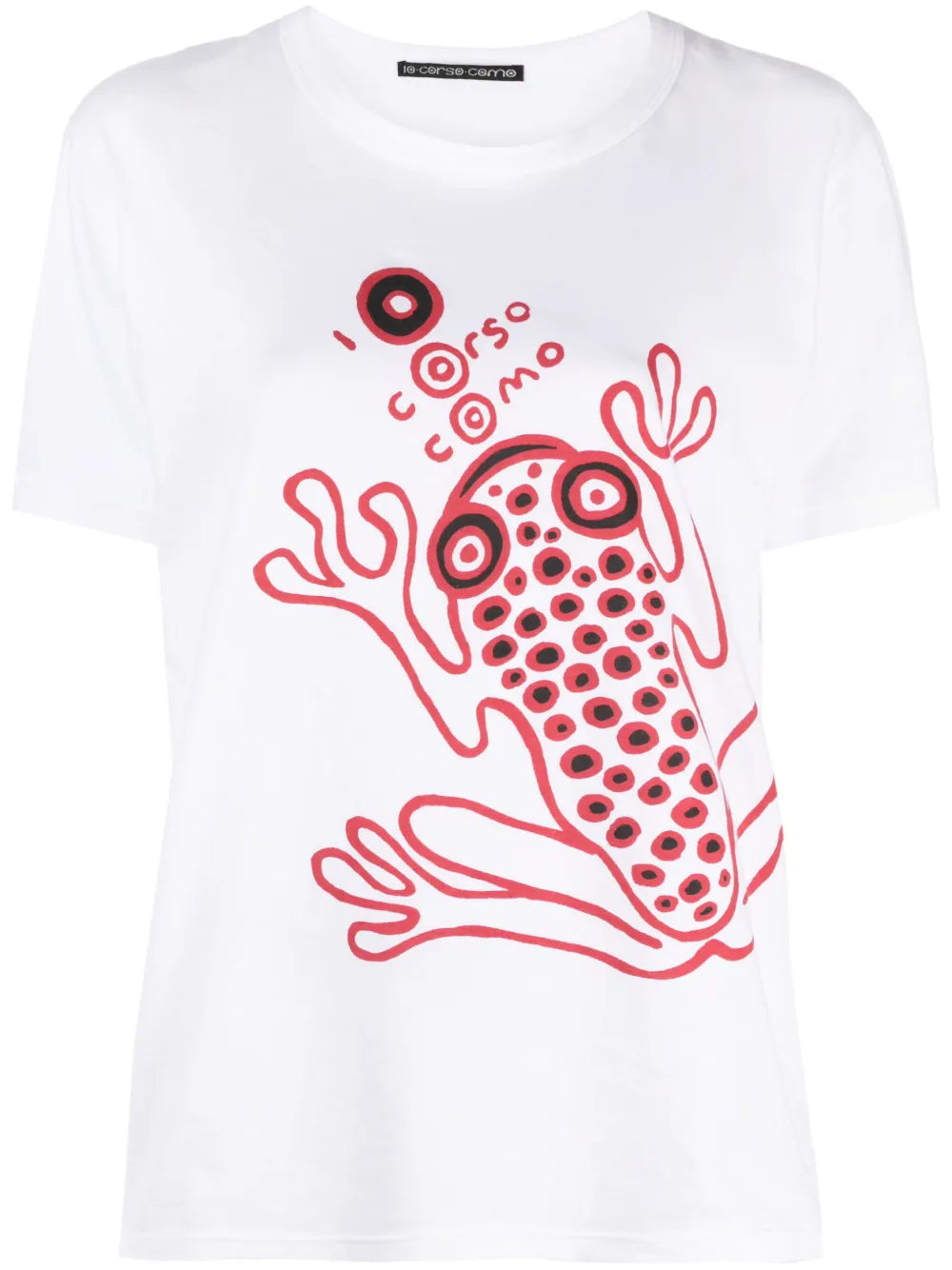 Frog-Print Logo T-Shirt