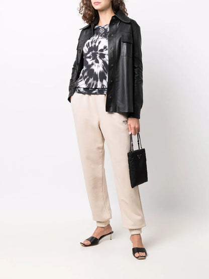 Logo-Embroidered Tie-Dye Sweatshirt