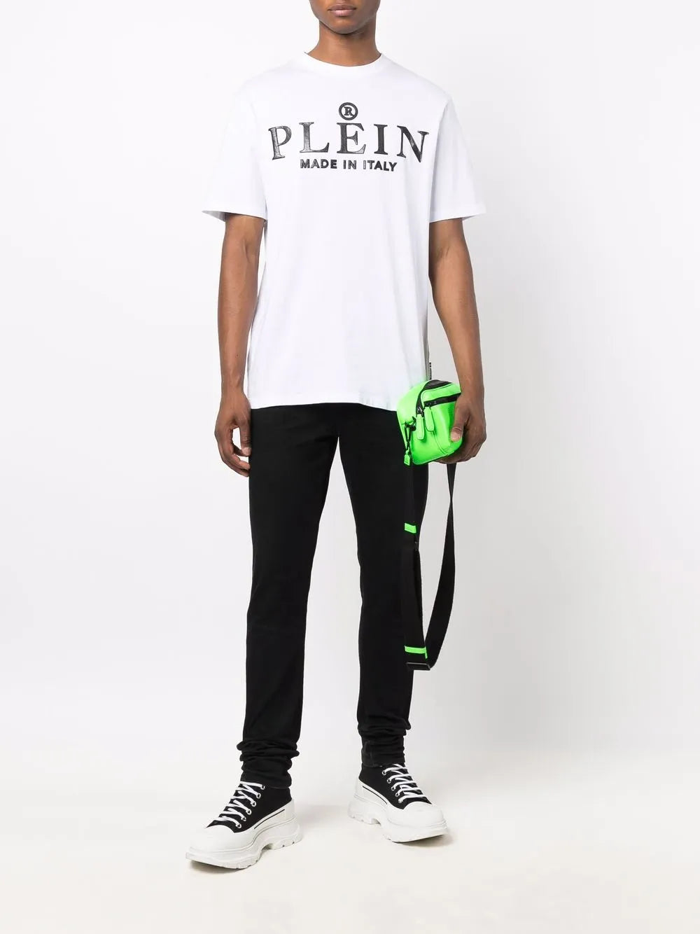 Made In Italy Logo-Print T-Shirt