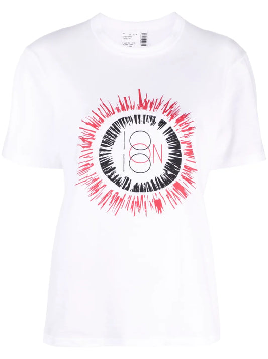 Sun Logo Print T-Shirt