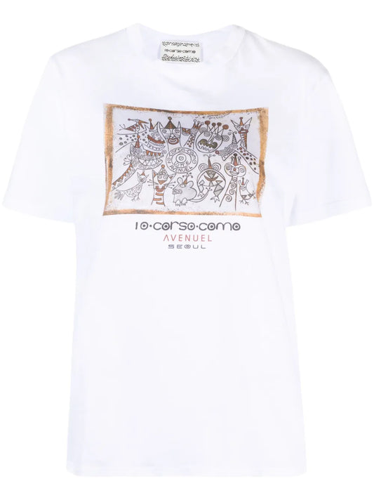 Seoul Shop Print T-Shirt