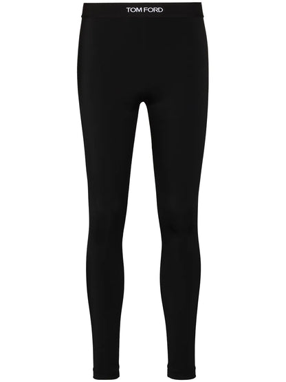 Logo-Waistband Leggings