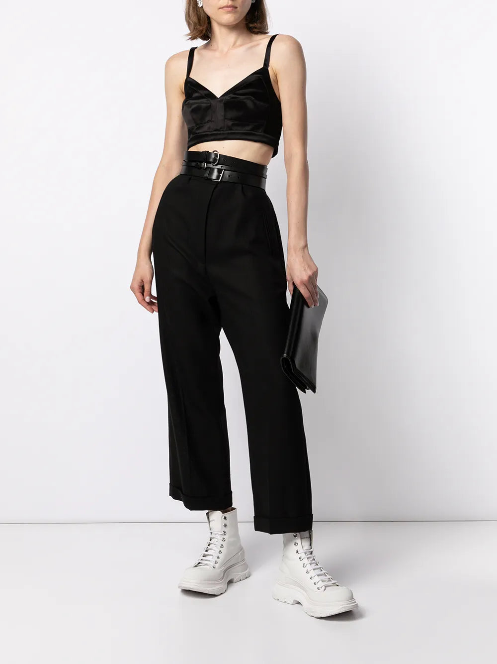 Spaghetti-Strap Crop Top