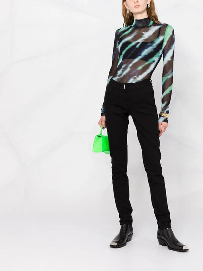 Straight-Leg Trousers