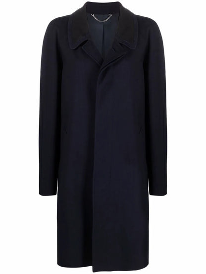 Single-Breasted Mid-Length Coat