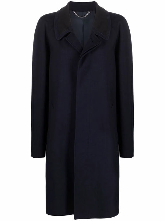 Single-Breasted Mid-Length Coat
