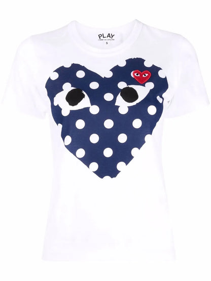 Heart Logo Printed T-Shirt