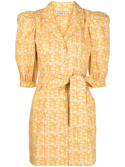 Casitas Sloth-Print Dress