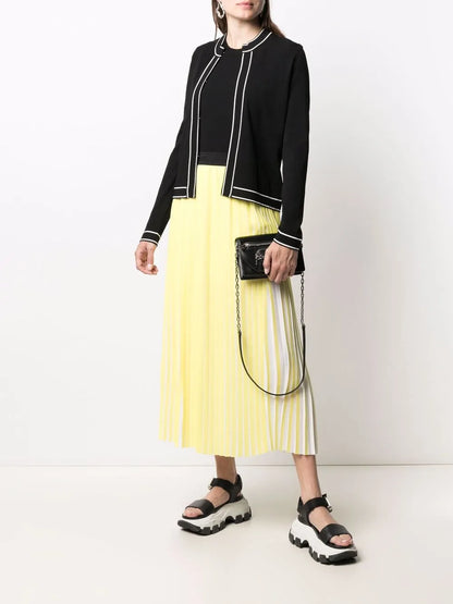 Logo Jacquard Knitted Top