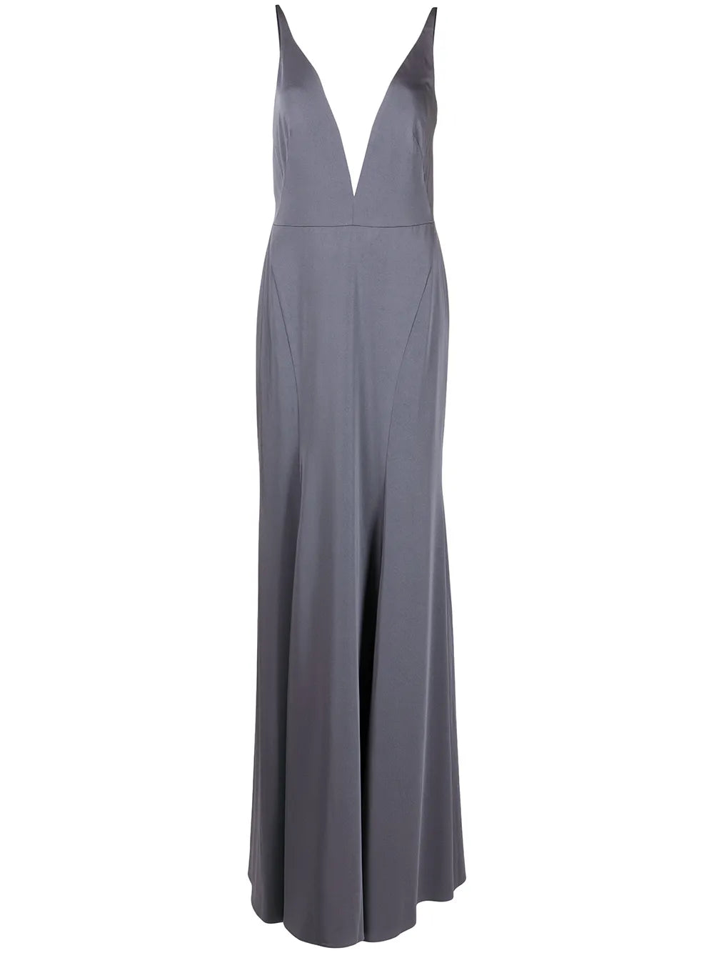 Crema Plunging V-Neck Dress