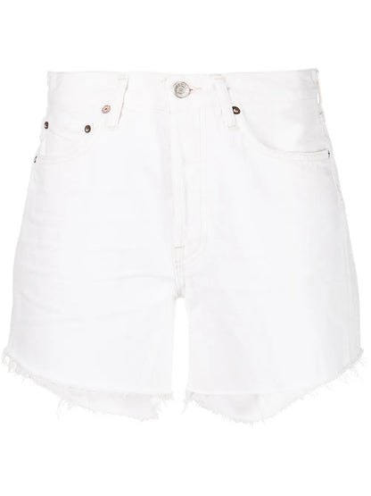Parker High-Waisted Denim Shorts