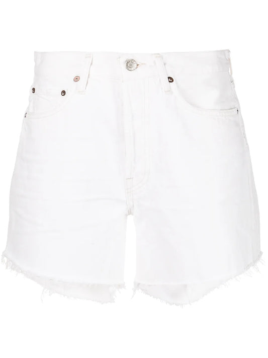 Parker High-Waisted Denim Shorts