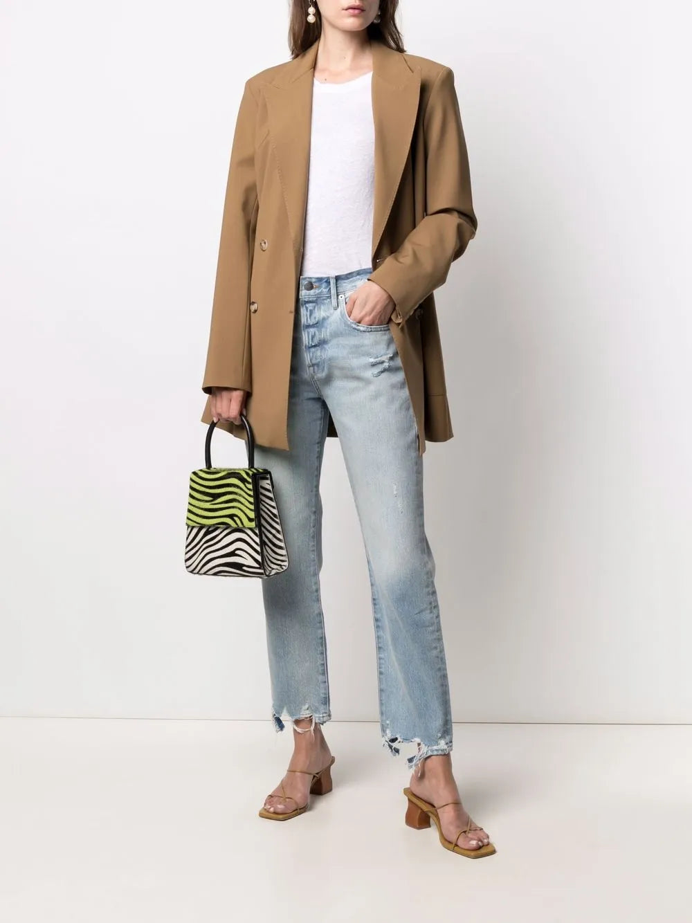 Faded Slim-Cut Jeans