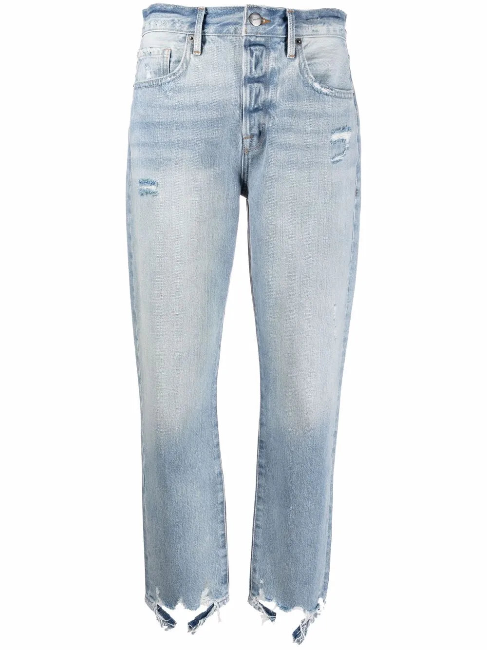 Faded Slim-Cut Jeans